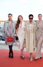 LARSEN THOMPSON at The Art Of Craftmanship Photocall at 60th Art Biennale in Venice 04/19/2024