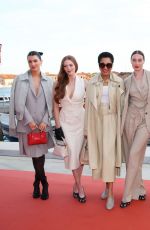 LARSEN THOMPSON at The Art Of Craftmanship Photocall at 60th Art Biennale in Venice 04/19/2024