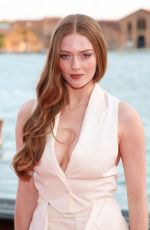 LARSEN THOMPSON at The Art Of Craftmanship Photocall at 60th Art Biennale in Venice 04/19/2024