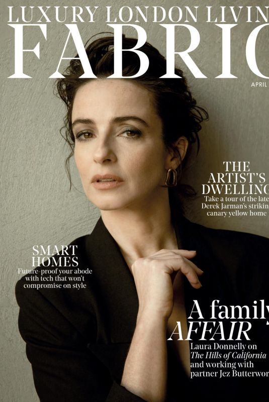LAURA DONNELY in Luxury London Living Fabric, April 2024