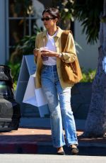LAURA HARRIER Out on Melrose Place in Los Angeles 04/09/2024
