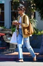 LAURA HARRIER Out on Melrose Place in Los Angeles 04/09/2024