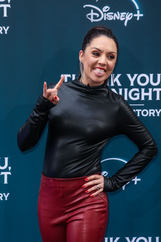 LAURA TOBIN at Thank You, Goodnight The Bon Jovi Story Premiere in London 04/17/2024