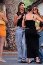 LAUREN DUNN and SARA MESA Arrive at Electric Island at Cottesloe Beach in Perth 04/06/2024