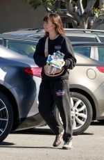 LAUREN PARSEKIAN Out Shopping at Albertsons in Los Feliz 04/01/2024