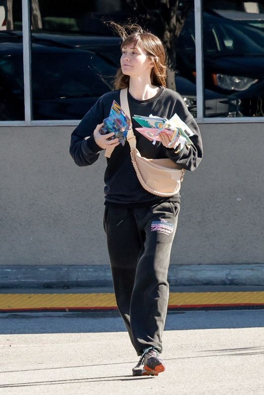 LAUREN PARSEKIAN Out Shopping at Albertsons in Los Feliz 04/01/2024