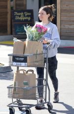LAUREN PARSEKIAN Out Shopping for Grocery in Los Feliz 04/29/2024