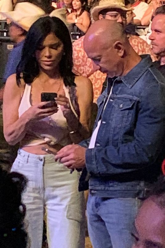 LAUREN SANCHEZ and Jeff Bezos at Coachella Valley Music and Arts Festival in Indio 04/12/2024