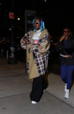 LAURYN HILL Arrives at Greenwich Hotel in New York 04/17/2024