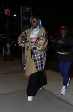 LAURYN HILL Arrives at Greenwich Hotel in New York 04/17/2024