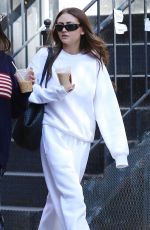 LENI KLUM Out Shopping with a Friend in New York 04/26/2024