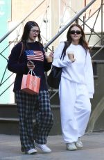 LENI KLUM Out Shopping with a Friend in New York 04/26/2024