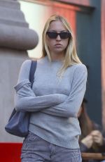 LILA GRACE MOSS Out and About in New York 04/22/2024