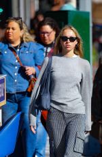 LILA GRACE MOSS Out and About in New York 04/22/2024