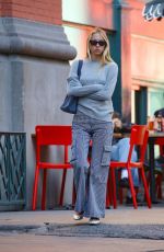 LILA GRACE MOSS Out and About in New York 04/22/2024
