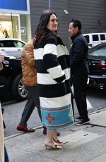 LILY GLADSTONE Arrives at Good Morning America in New York 04/17/2024