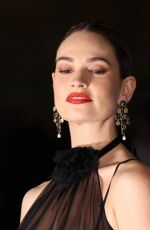 LILY JAMES at Dolce & Gabbana 40th Anniversary Party in Milan 04/06/2024