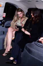 LILY JAMES Leaves Her 35th Birthday Party at Apollo