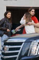 LILY-ROSE DEPP Out with Friends in Los Angeles 04/15/2024