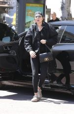 LISA RINNA Out Shopping at Grove in Los Angeles 04/01/2024