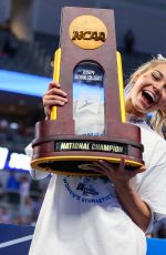 LIVVY DUNNE at 2024 NCAA Gymnastics Championship in Fort Worth 04/20/2024