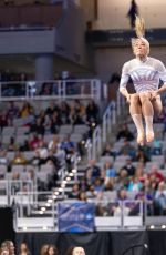 LIVVY DUNNE at 2024 NCAA Gymnastics Championship in Fort Worth 04/20/2024