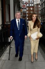 LIZZIE CUNDY Arrives at James Whale MBE Afterparty in London 04/17/2024