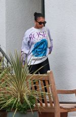 LORI HARVERY Leaves Pilates Class in Bel Air 04/25/2024
