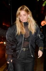 LOUISE REDKNAPP Arrives at 1 Hotel Mayfair in London 04/25/2024