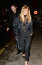 LOUISE REDKNAPP Arrives at 1 Hotel Mayfair in London 04/25/2024