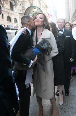 LUANN DE LESSEPS Arrives at Don Lemon and Tim Malone Wedding in New York 04/06/2024