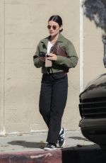 LUCY HALE Arrives at All Time in Los Feliz 04/10/2024