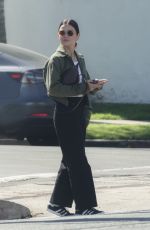 LUCY HALE Arrives at All Time in Los Feliz 04/10/2024