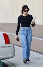 LUCY HALE Out for Coffee in Studio City 03/31/2024