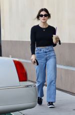 LUCY HALE Out for Coffee in Studio City 03/31/2024