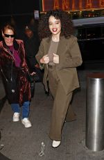 LYDIA WEST Arrives at CBS Studios in New York 04/05/2024