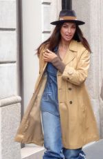 MADALINA GHENEA Out Shopping at Damiani in Milan 04/04/2024