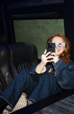 MADELAINE PETSCH at a Photoshoot, April 2024