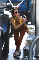 MAGGIE Q at a Gas Station in Los Angeles 04/23/2024