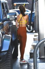 MAGGIE Q at a Gas Station in Los Angeles 04/23/2024