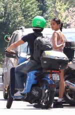 MAIA REFICCO Out with Her Boyfriend in Rome 04/26/2024