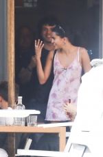 MAIA REFICCO Out with Her Boyfriend in Rome 04/26/2024