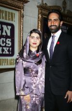 MALALA YOUSAFZAI Arrives at Suffs the Musical Opening Night at Music Box Theatre in New York 014/18/2024