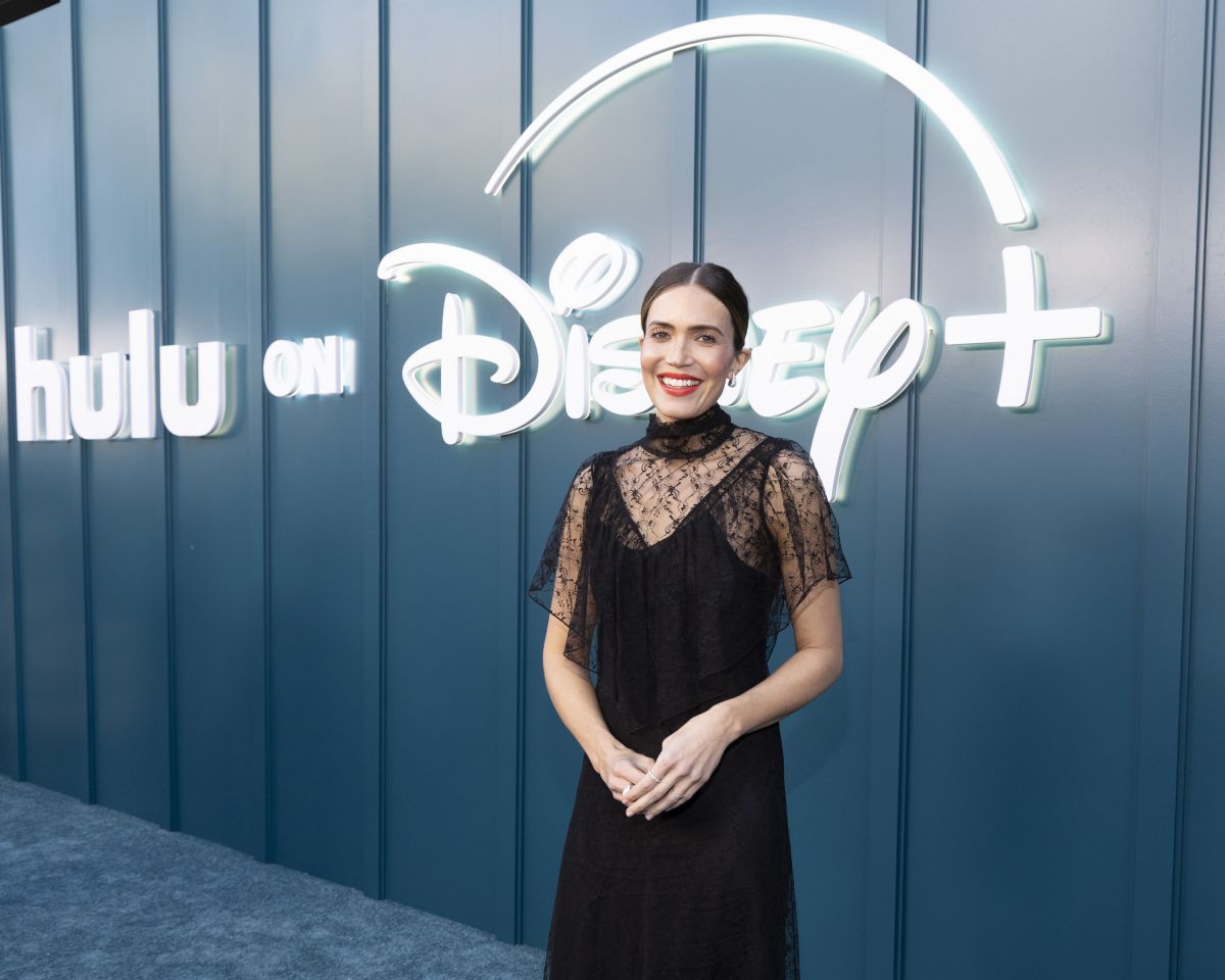 MANDY MOORE at Hulu on Disney+ Exclusive Cocktail Reception in Los ...