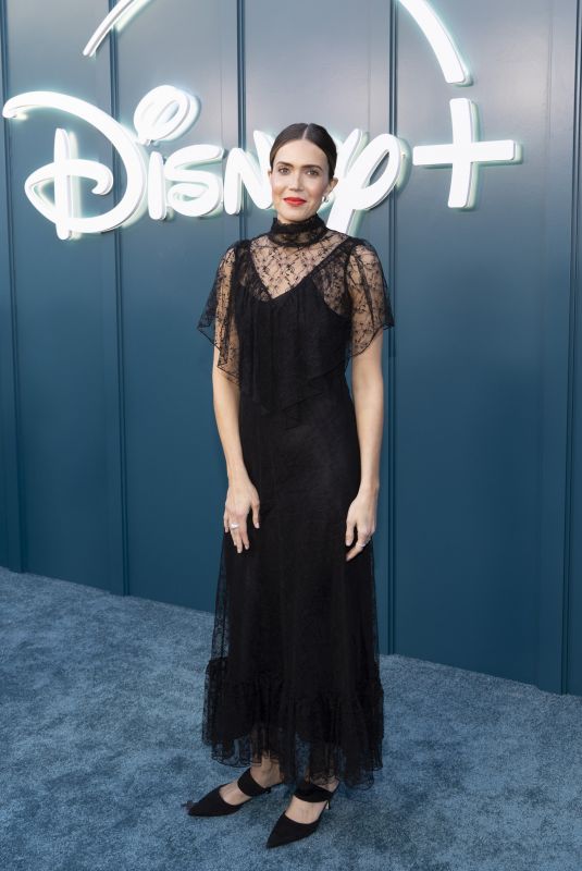 MANDY MOORE at Hulu on Disney+ Exclusive Cocktail Reception in Los Angeles 04/05/2024