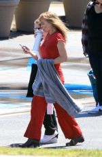 MARGOT ROBBIE on the Set of Big Bold Beautiful Journey in Los Angeles 04/10/2024