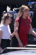 MARGOT ROBBIE on the Set of Big Bold Beautiful Journey in Los Angeles 04/10/2024