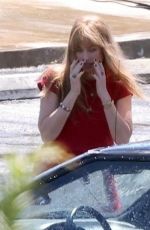MARGOT ROBBIE on the Set of Big Bold Beautiful Journey in Los Angeles 04/10/2024