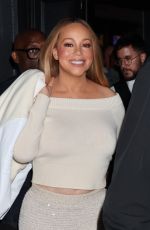 MARIAH CAREY Out for Dinner at Craig