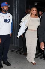 MARIAH CAREY Out for Dinner at Craig
